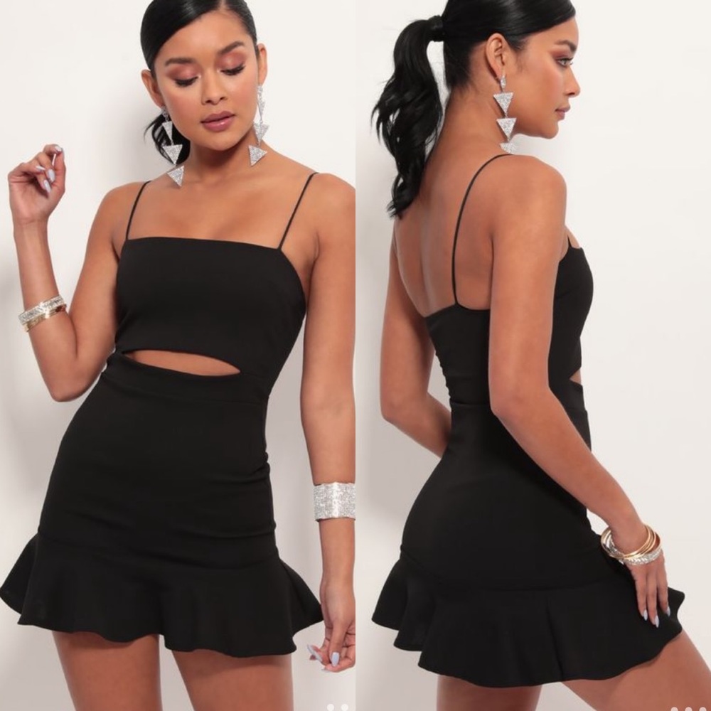 Lucy in the Sky Black Dress
